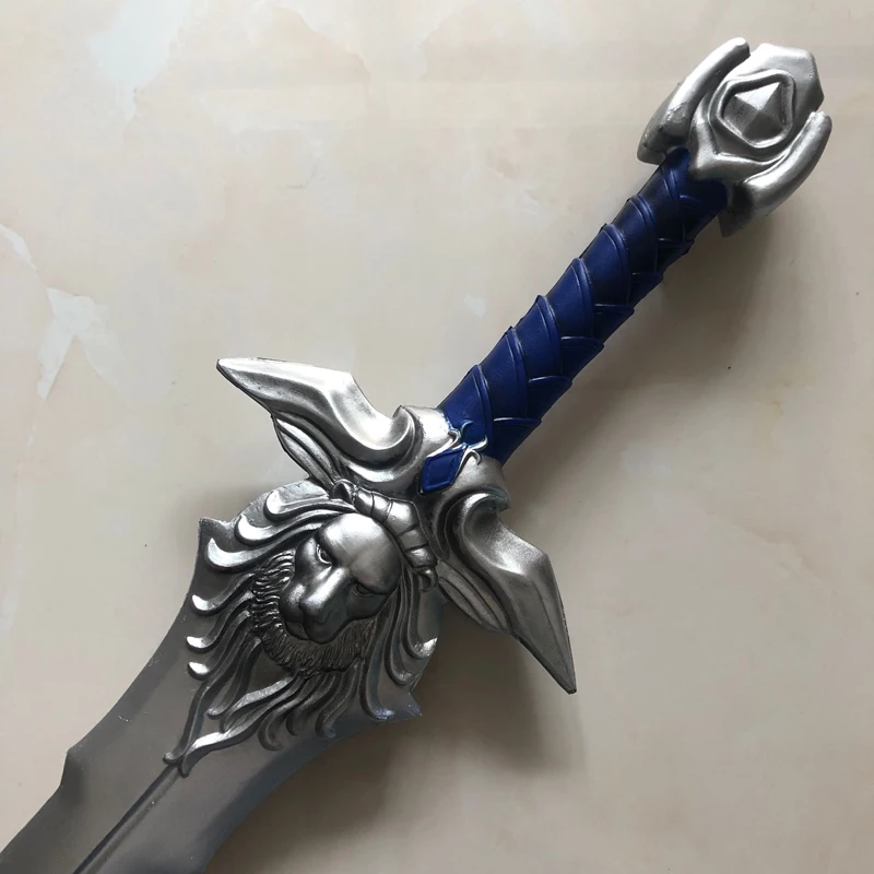 Craft 1: 1 103cm The Stormwind King Llane Wrynn US Lion sword model PU material | Дом и сад