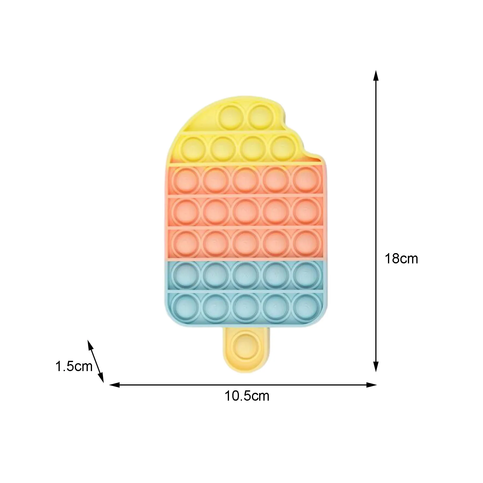 

New Shape Push Bubble Sensory Figet Sensory Toy Autism Special Needs Stress Reliever Soft Squeeze Adult Toy DropShipping