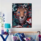 Картина на холсте с изображением животных, современные настенные художественные плакаты, принты тигровый Леопард фотографии на домашней стене для гостиной, домашнего декора стен