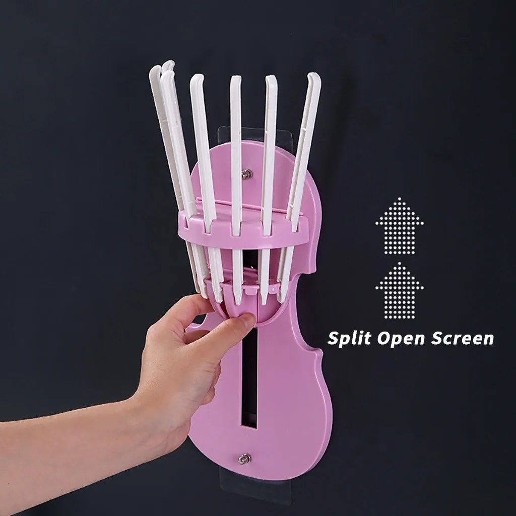 Многофункциональные настенные выдвижные стеллажи для хранения в ванной 7 1