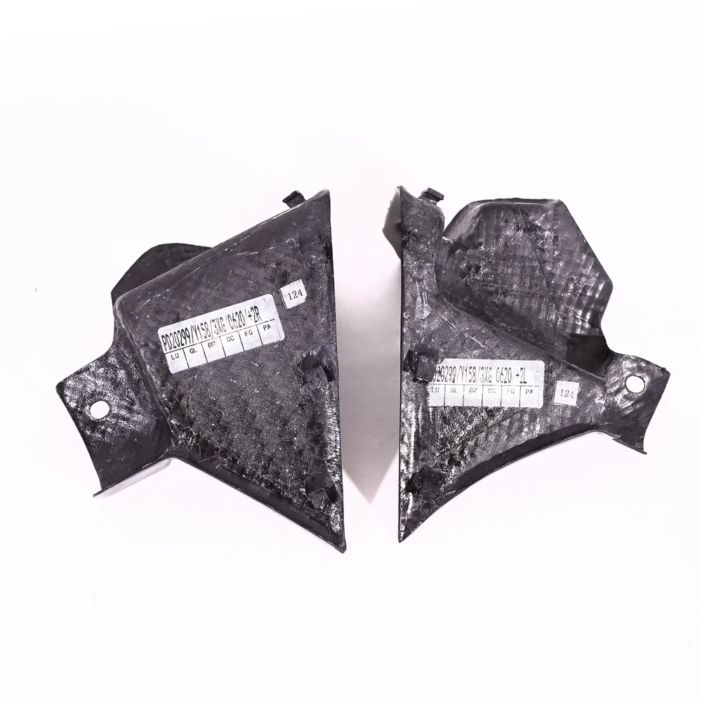 100% Настоящее углеродное волокно мотоциклетная приборная панель боковая крышка