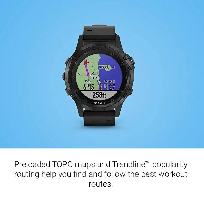 Оригинальные Смарт часы Garmin Fenix 5 Plus с GPS для гольфа Водонепроницаемость 100 м