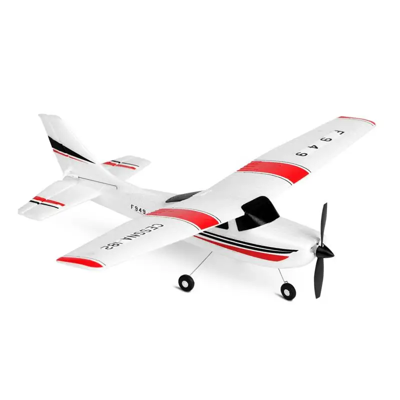 

Wltoys F949S RC Airplane 3CH 2.4G RTF Updated Cessna-182 EPP Glider Model Plane Outdoor Toy Built-in Gyroscope RC Aircraft