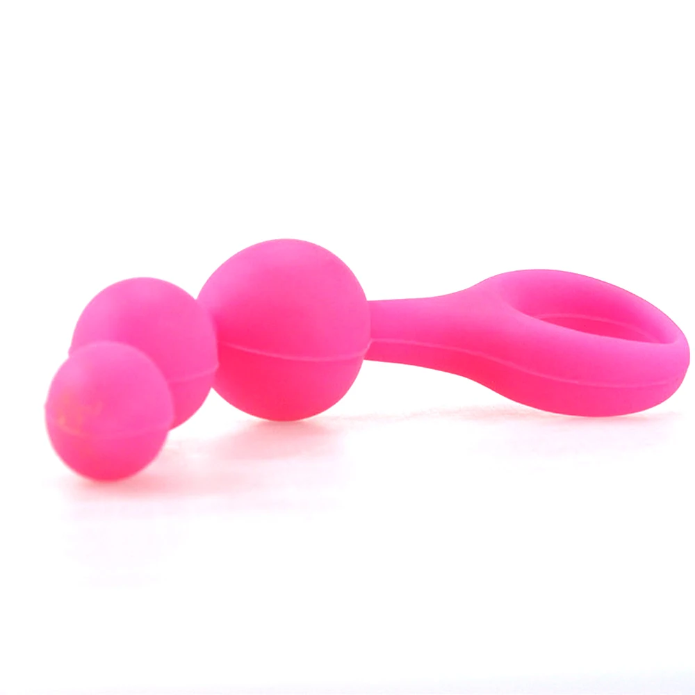 Игрушечное желе для взрослых мягкий силиконовый анальный шар гомосексуальный