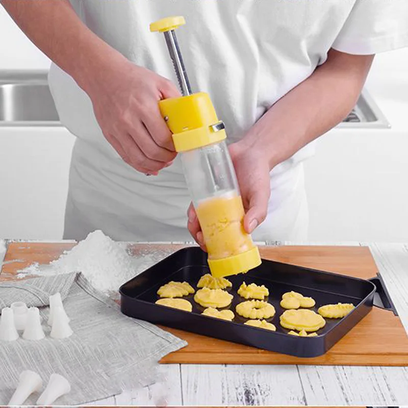 Формочка для печенья JOYLOVE пистолет в комплекте формочка экструдер машина