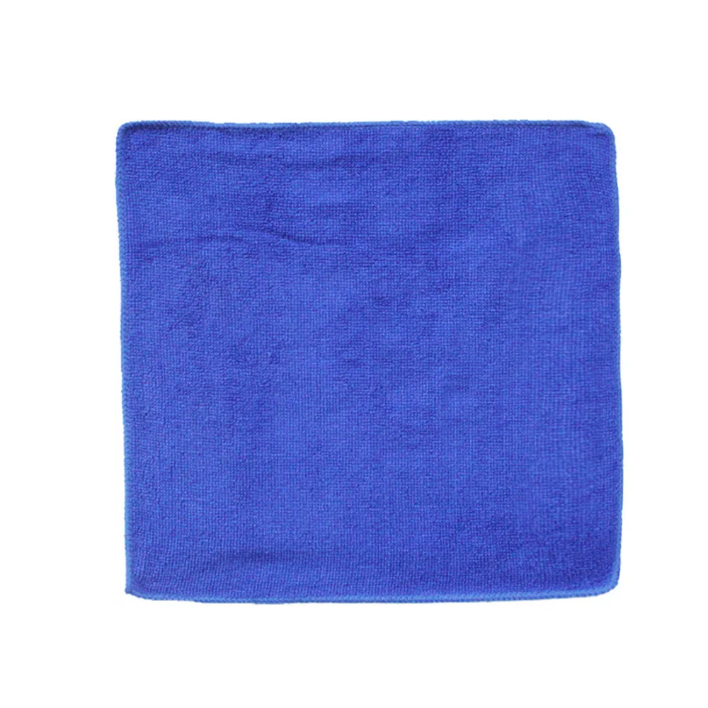 

Auto 1PC Blue Absorbent Microfiber Towel Car Home Kitchen Washing Clean Wash Cloth 30*30cm Car Home Cleaning Micro fiber Towels