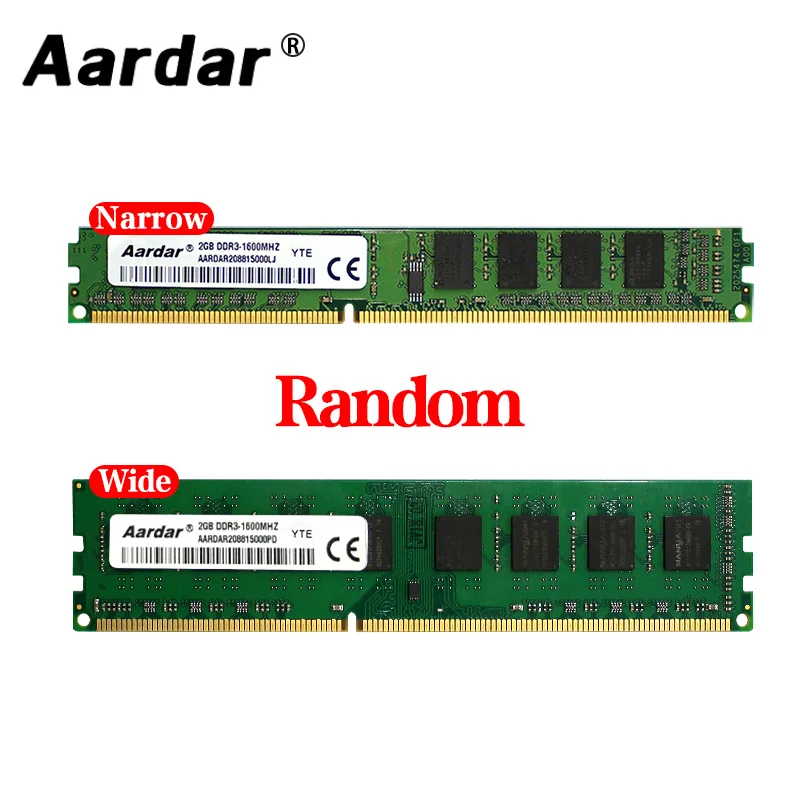 Оперативная память Aardar для компьютера ОЗУ 2 Гб 1600 МГц 4 8 DDR3 1333 настольного