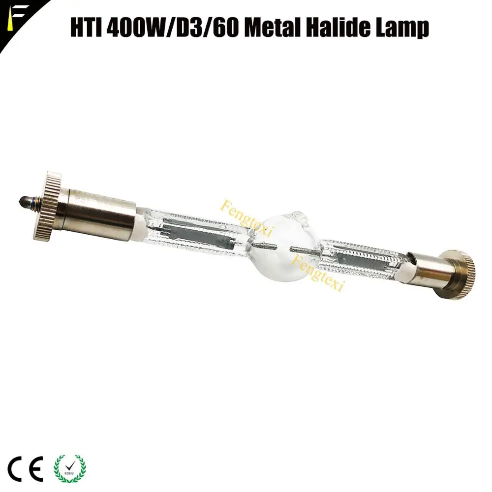 Металлогалогенная лампа 136 мм Длина MHK400/2 D3 MSR400/2 SA HTI400 60 Pro сценический пленочный