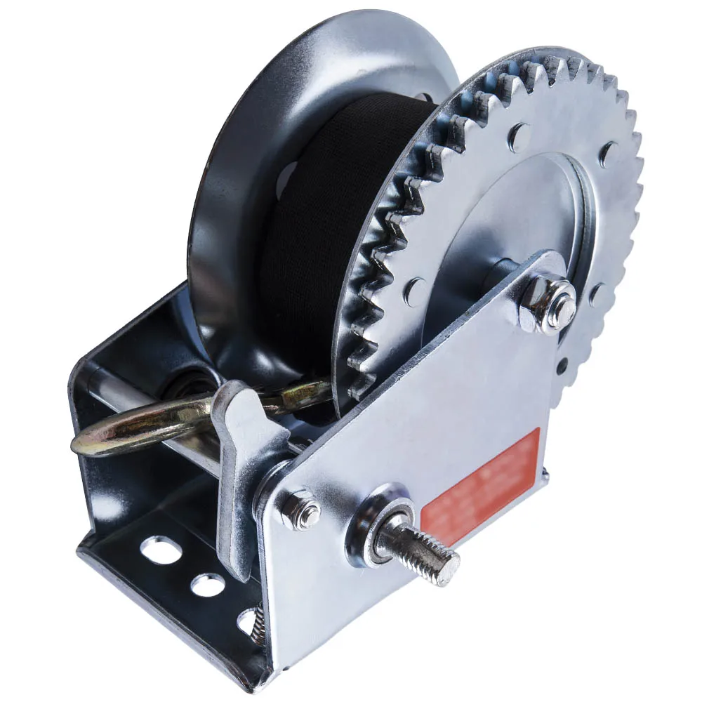 Ручная лебедка тяжелая 1200 фунтов сталь для мотовездеходов лыжных прицепов лодок