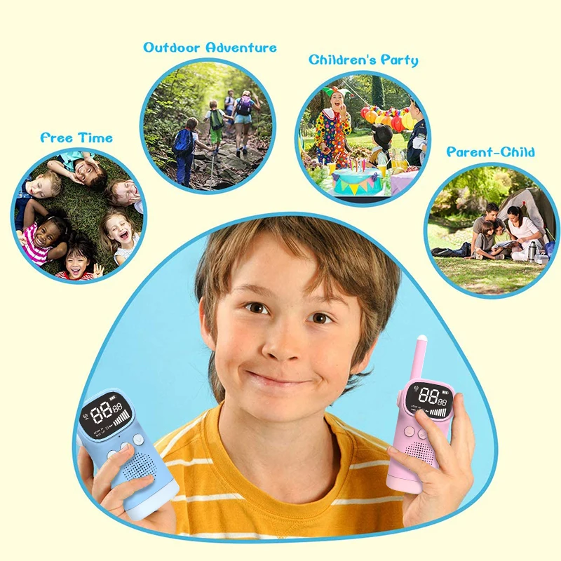 the car households are two port usb2 4a travel ca 2 pcs walkie talkie kid childrens radio mini walkie talkie kids free global shipping