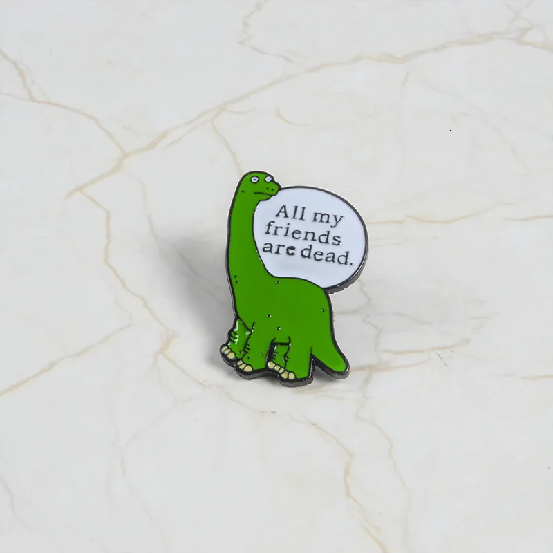 Cartoon Jurassic Park Dinosaurs brooch Denim jacket decorations set wholesale for backpack pin button badge | Дом и сад