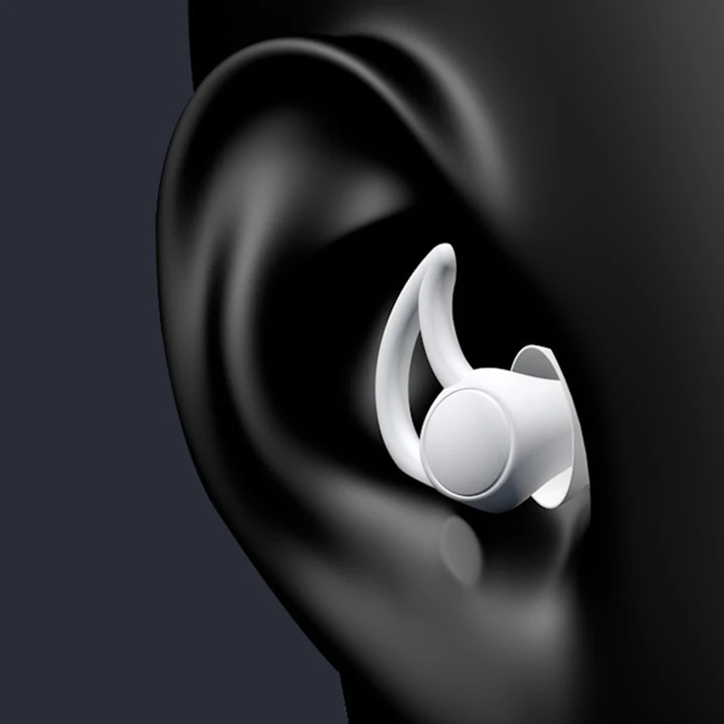 

1 Pair Of Earplugs Comfortable Cone-Shaped Travel Sleep Noise-Proof Earplugs Sleep Sound Ear Protection
