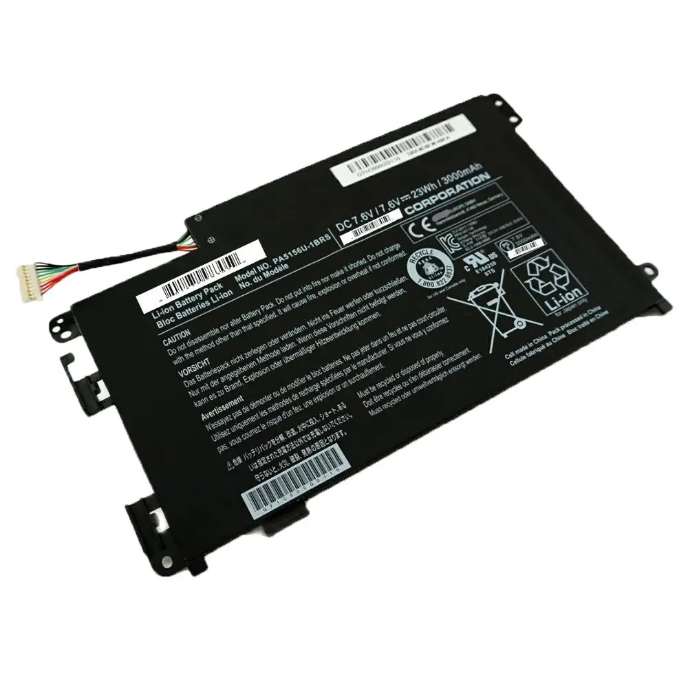 

Free Shipping New Genuine PA5156U-1BRS Original Laptop Battery For Toshiba Click W35DT P000577240 7.6V 23Wh