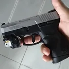 Armas 9 мм пистолет ЗеленаякраснаяИК Инфракрасная фотовспышка для Subcompact Taurus G2C аксессуары Mira Laser Para Pistola Glock