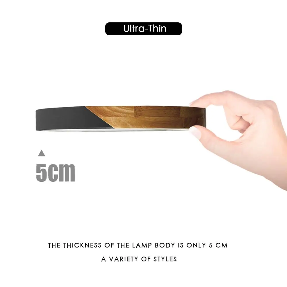 Светодиодный потолочный светильник ультратонкая лампа современный монтируемый