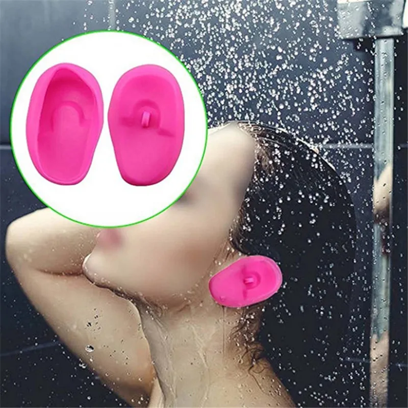 

1 Pair Salon Hair Dye Ear Covers Earmuffs Prevent From Stain 4 Colors Barber Hairdressing Accessories Hair Styling Tools