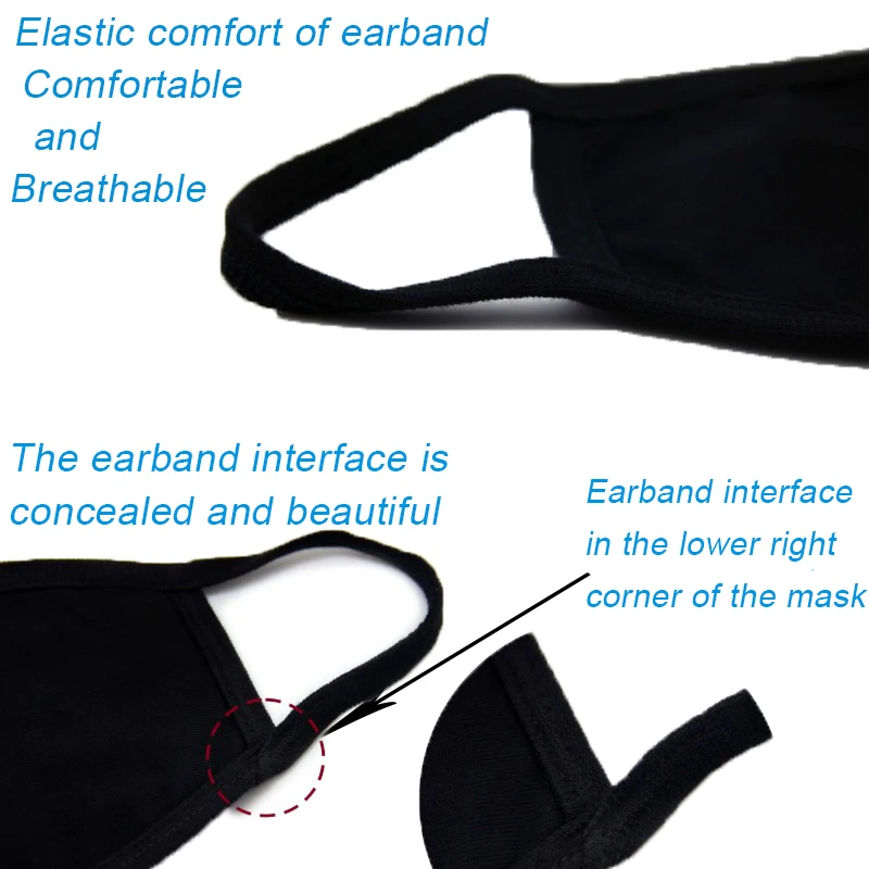 Милая маска 2020 защитные мужские и женские модные маски с рисунками из