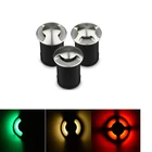 Светодиодный подземный светильник IP67, 3 Вт, напольный светильник для садовых дорожек, наружный светильник для двора, ландшафта, 85-265 в постоянного тока, 12 В, 4 шт.