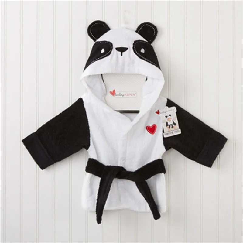 Cartoon Animals Baby Robes Elephant Soft Comfortable Long-Sleeve Long children's pajamas Girls Robes Baby Boy pajamas