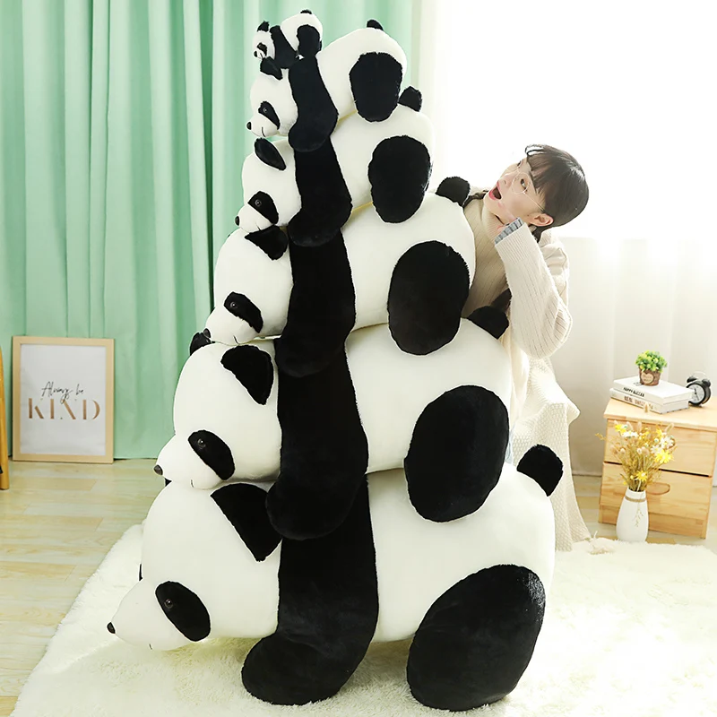 Huggable мягкие Очаровательные животные панды куклы плюшевые игрушки реалистичные