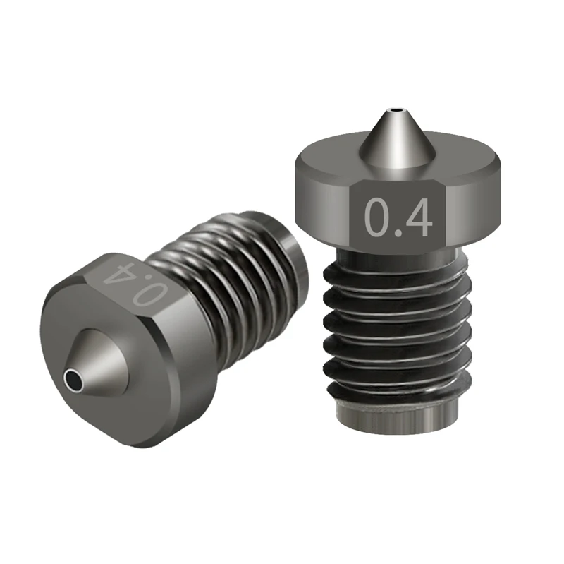 

Высококачественная V6 форсунка из закаленной стали для 3D принтера s hotend, Форсунка для 3D-принтера E3D hotend titan, экструдер prusa i3 mk3