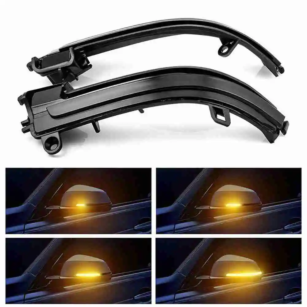 

2Pcs Dynamic Turn Signal LED Rearview Mirror Indicator Lights For BMW X1 X2 F39 F49 Active Tourer F45 Gran Tourer F46 Sedan
