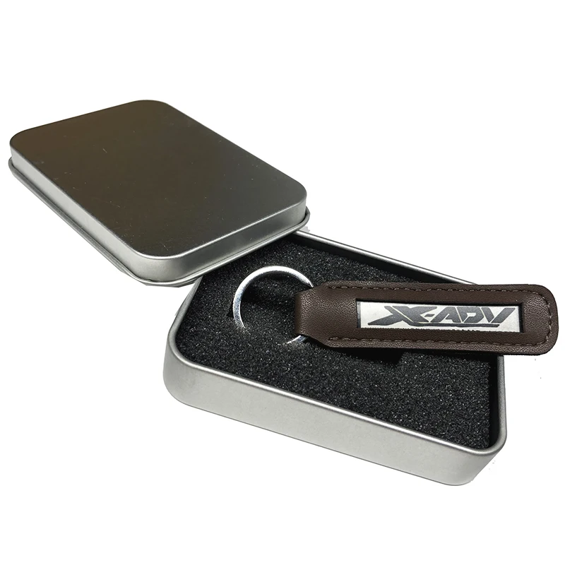 X-ADV металлический кожаный мотоциклетный брелок для ключей Подходит Honda X ADV XADV 300 750