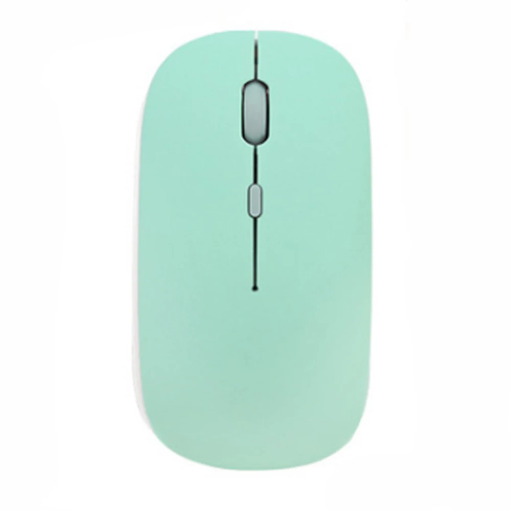 

Simple Style Rechargeable Wireless Mouse 2.4G Silent Mouse with USB Receive Durable