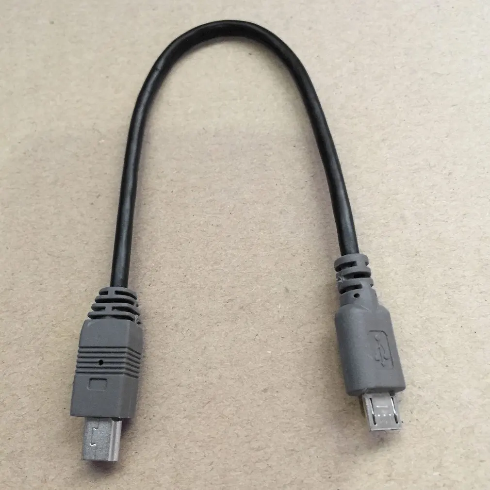 20cm Micro USB to Mini OTG Cable Male Converter Adapter Data Charging 5-pin Extension | Электроника