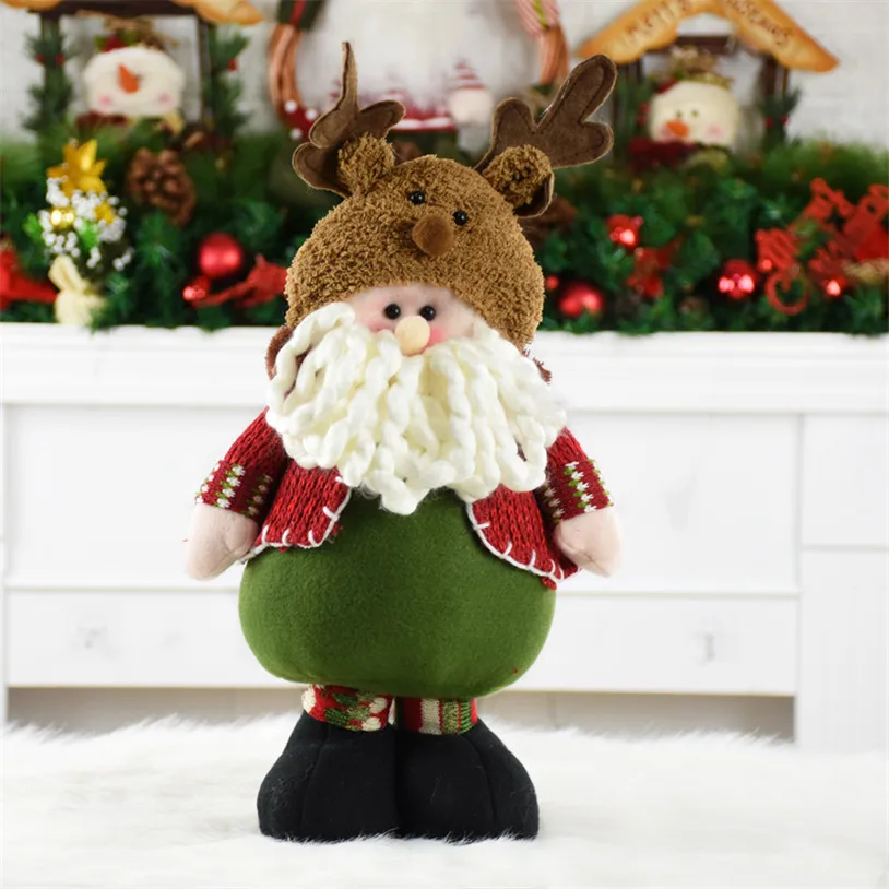 Рождественский подарок для детей Санта Клаус снеговик игрушки рождественские