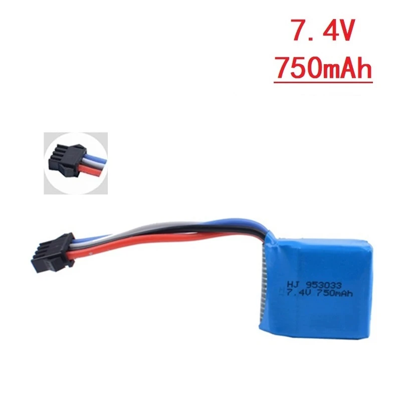 953033 7 4 V 750mAh литий-полимерный аккумулятор для UDI 001 UDI001 UDI901 Huanqi 960 пульт