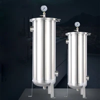 industrial precision filter water purification bag type filter 304 stainless steel big flow 10t20t for chemical pharmacy food