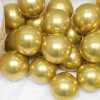 50 шт. металлический хромированный шар, 5 дюймов, маленький размер, гелиевый Фотофон, декор для вечерние