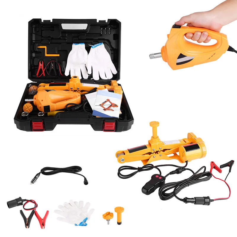 3Ton 12V DC Автомобильный Электрический домкрат подъемный автомобиль внедорожник