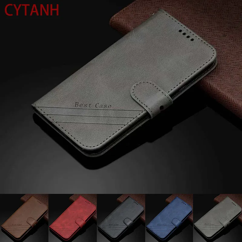 Чехол-бумажник для XiaoMi RedMi Note 5 6 7 8 9 Pro 8Pro 9Pro 5A 6A 7A 8A 9A 9C 8T 9S GO K20 K30 кожаный с