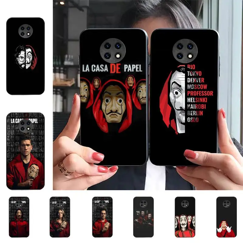 

Spain TV Money Heist House Paper La Phone Case For Redmi 6 9 5 S2 K30 pro for Redmi 8 7 A note 5 5A 4X S2 Capa