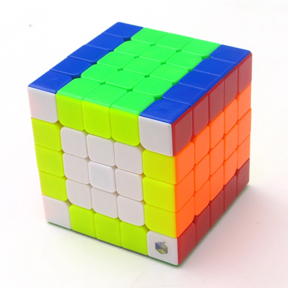 5x5x5 волшебный куб пазл для Тренировки Мозга интеллект игрушки Stickerless скоростной