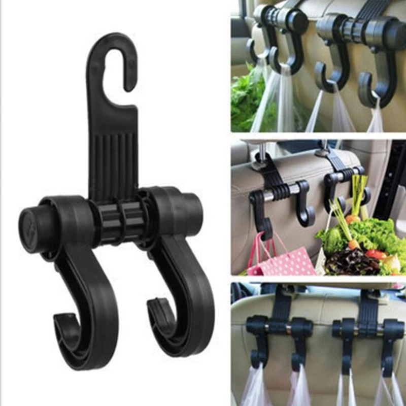 

Car multifunctional hook car seat double hook car sundries hook car storage hook car supplies