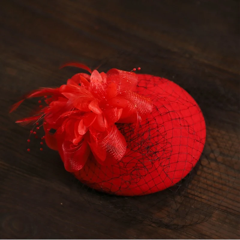 Романтические женские свадебные шляпы и вуалетки свадебная шапка с жемчугом