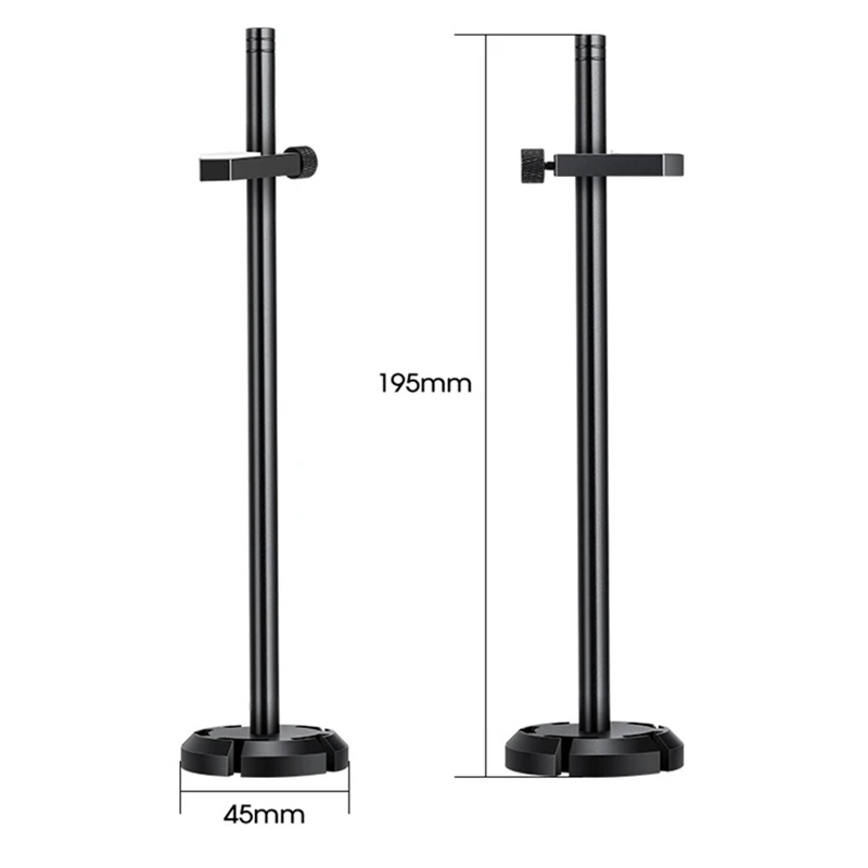 

Image Card Bracket Aluminum Magnetic Base Small Support Rod Computer Image Card Fixing Bracket