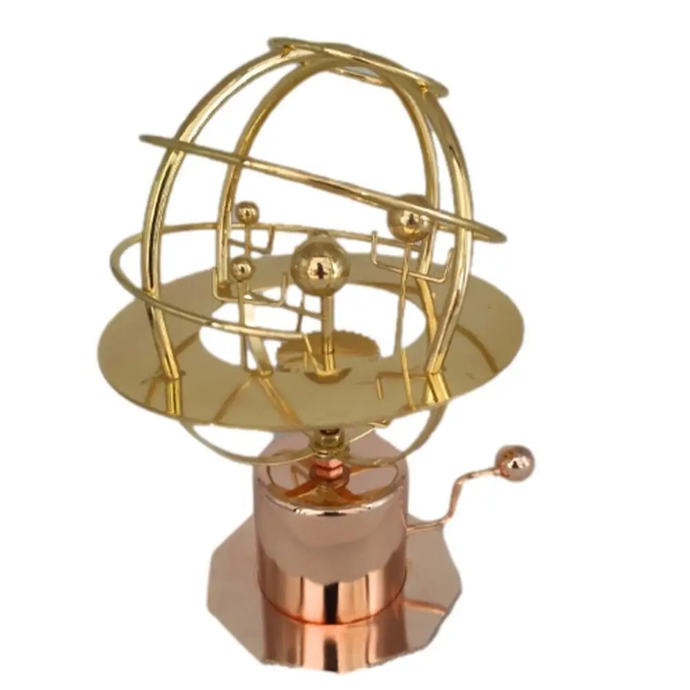 

Grand Orrery модель солнечной системы настольные украшения подарки для детей Взрослые металлические ретро Grand Orrery модели миниатюры