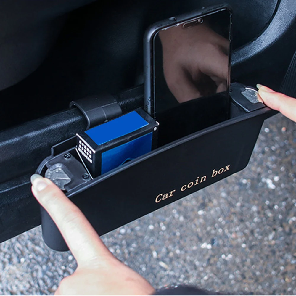 Автомобильный копилку двери автомобиля подвесная хранение мусора коробка