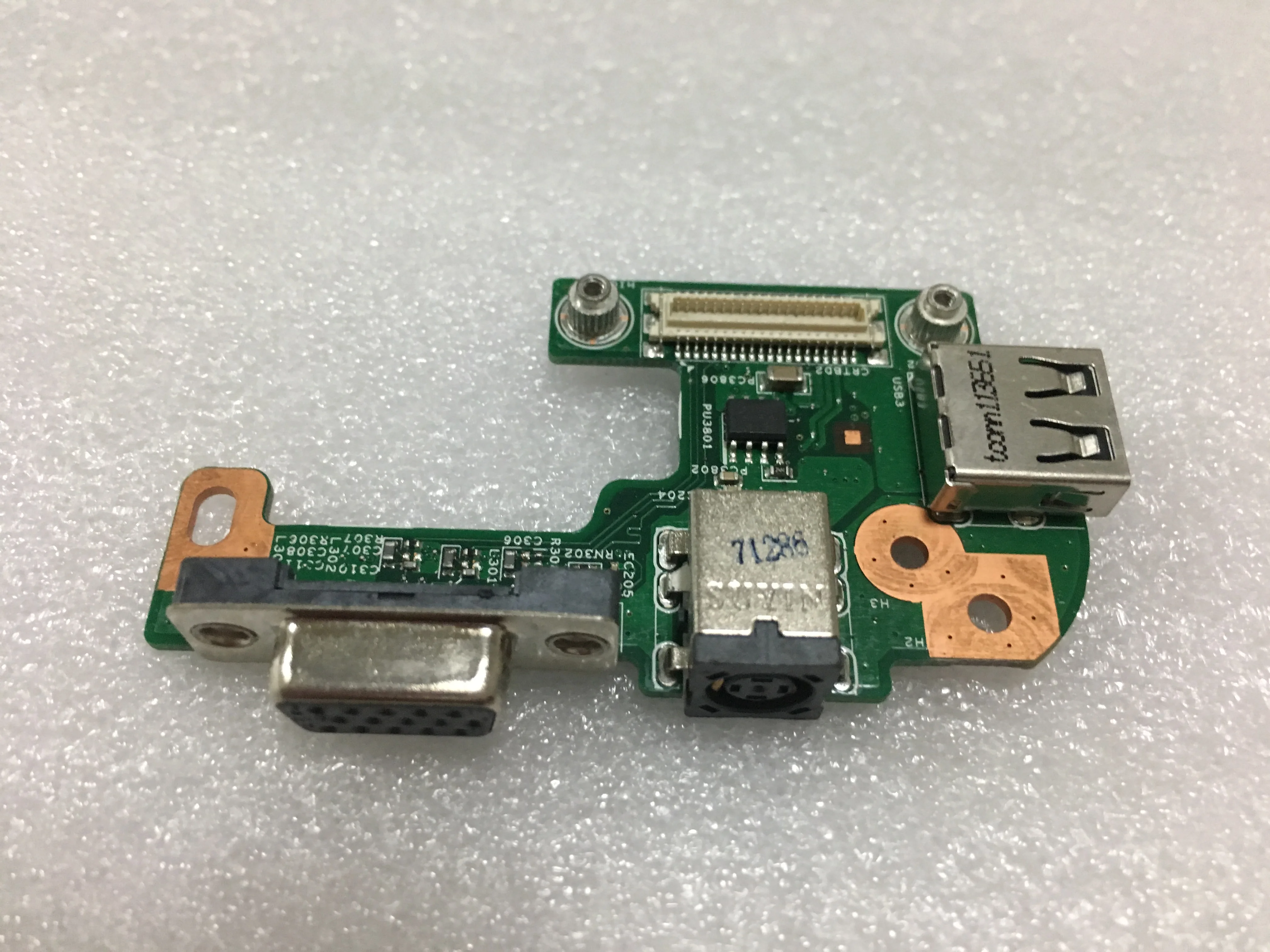 Оригинал для Dell Inspiron плата питания постоянного тока 15R N5110 с VGA USB2.0 DQ15DN15 48 4if05. 021 011