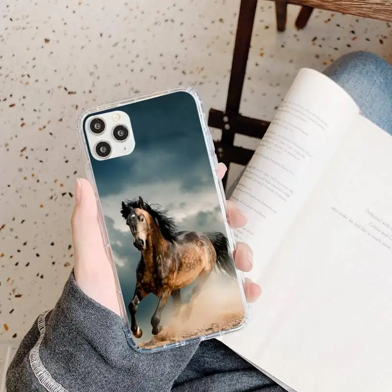 

horse Phone Cases for iPhone 11 Pro X XS Max XR 5 SE 6 S 7 8 Plus Samsung Galaxy A 21s 71 S 8 9 10 Plus note 20 Ultra