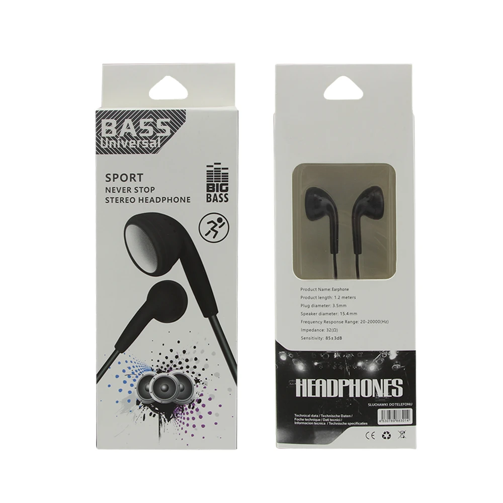 Наушники-вкладыши CHYI проводные стерео тяжелые басы 3 5 мм гарнитура Airdots