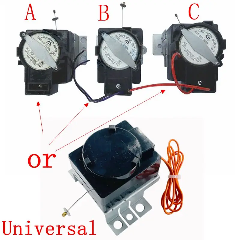 

Подходит для стиральной машины Samsung, трактора, дренажный клапан двигателя, дренажный трактор, детали для ремонта модели XDQA11