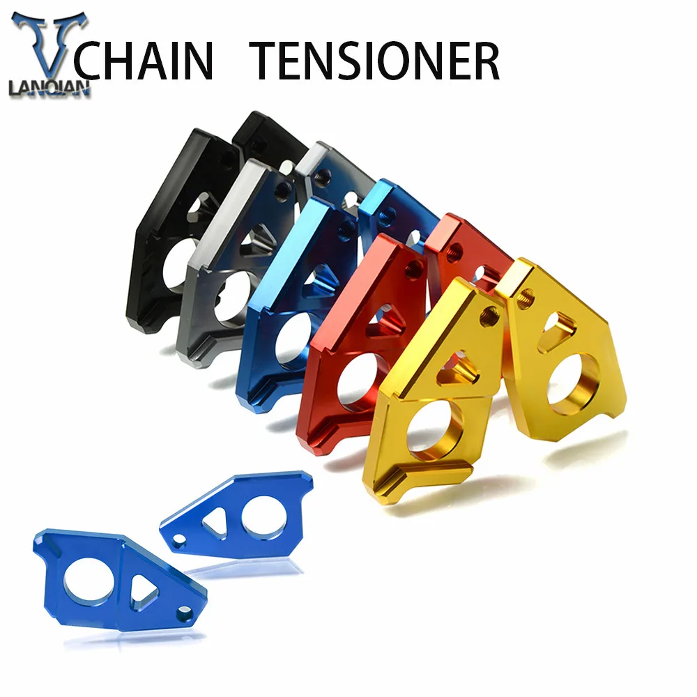 Аксессуары для мотоциклов алюминиевый натяжитель цепи регулятор мотоцикла