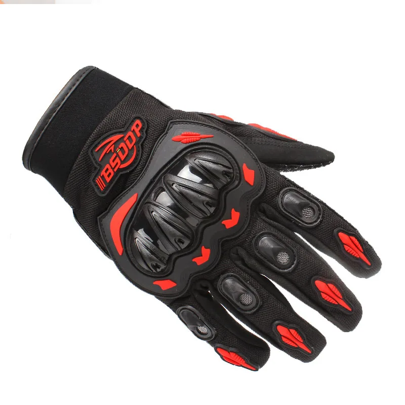 

Motorcycle Gloves Black Racing Gloves Genuine Motorbike Gloves
