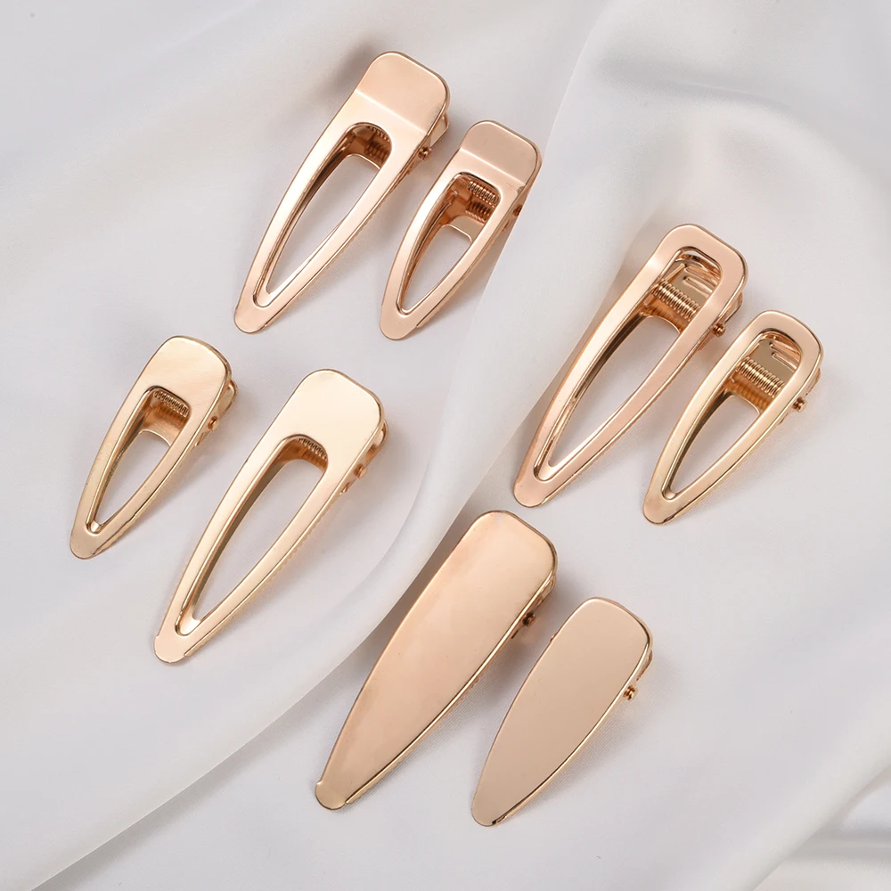 5 шт./лот полые металлические заколки для волос KC золотые украшения