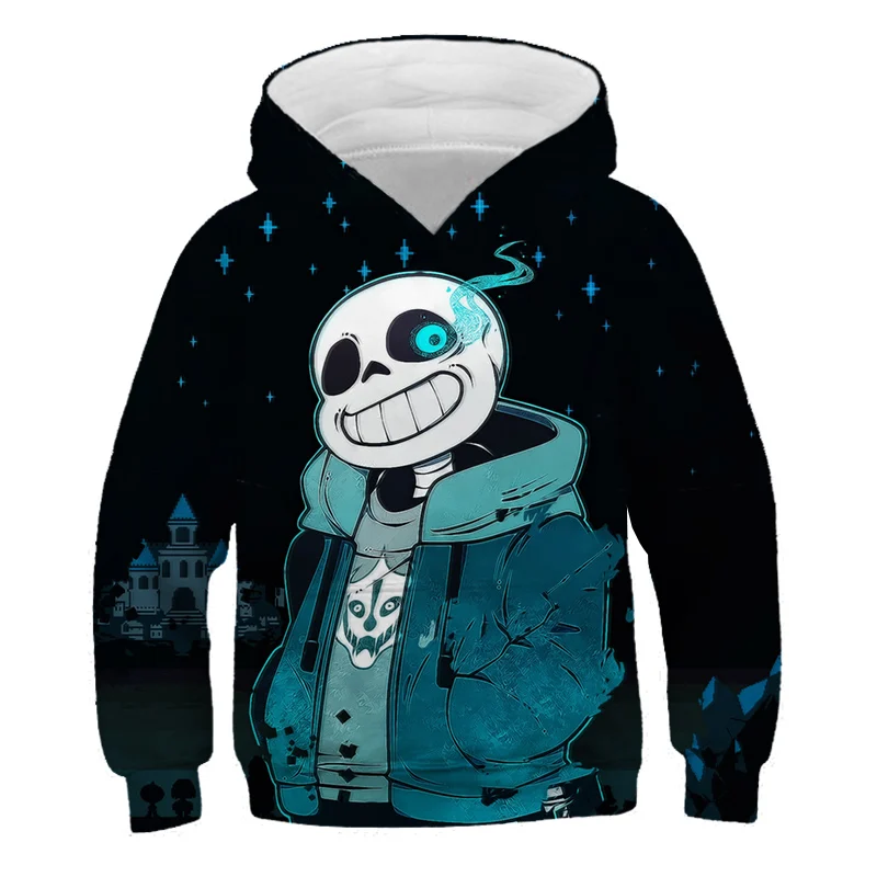 Новая толстовка с 3D принтом капюшоном для мальчиков и девочек Детский свитер